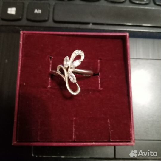 Кольцо серебро женское