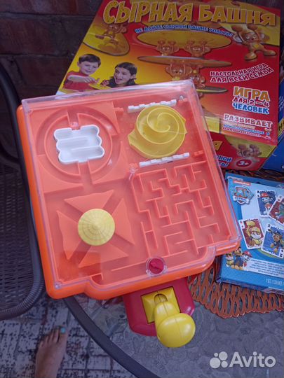 Настольные игры 5 штук