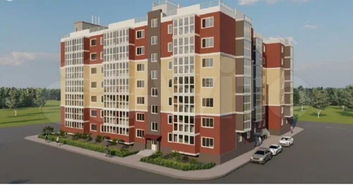 2-к. квартира, 50,2 м², 6/7 эт.