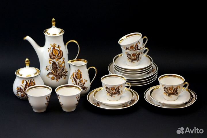 Кофейный сервиз «Марианна». Рига