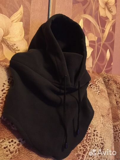 Ветрозащитный Велосипедо- лыжный капюшон