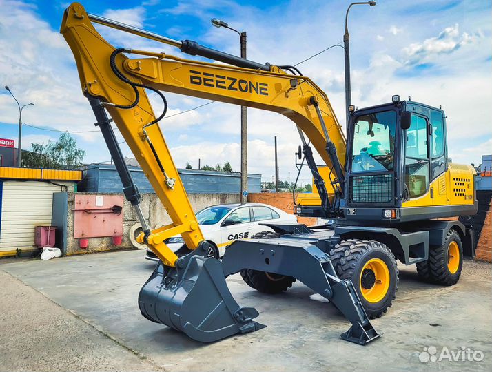 Колёсный экскаватор BEEZONE BX160W, 2023