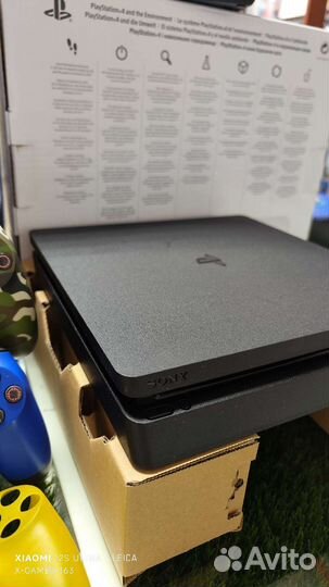 PS4 Slim (2108) 2 Геймпада/50+ Игр/Док станци-Под