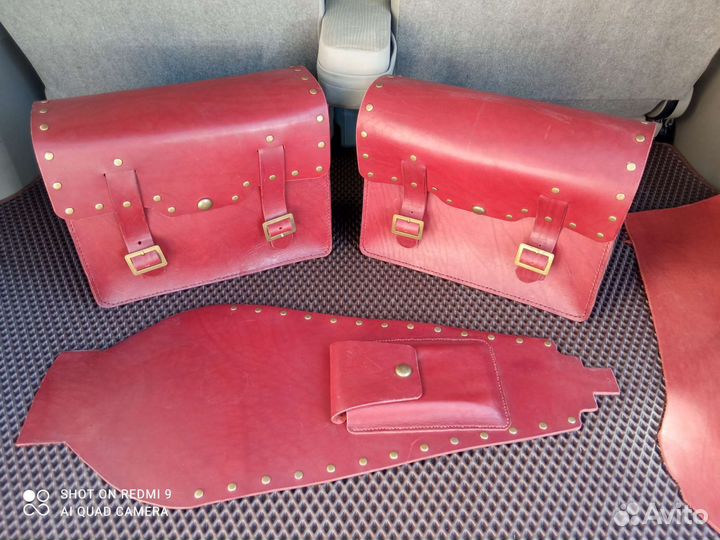 Продам кофры из кожи буйвола