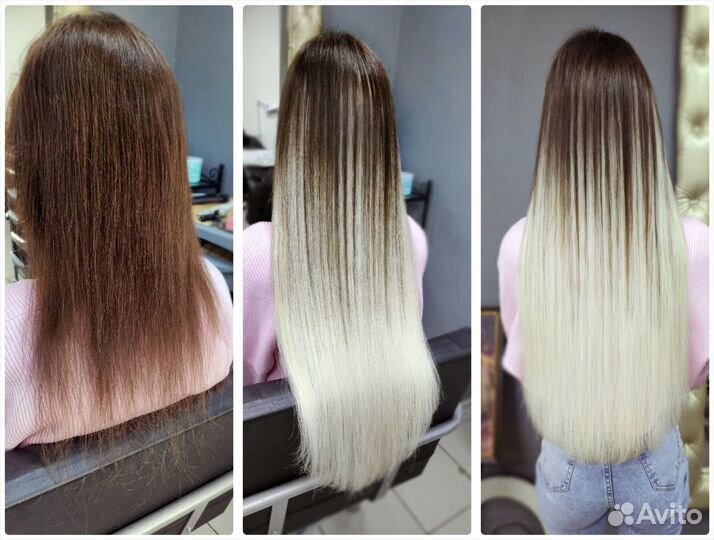 Наращивание волос