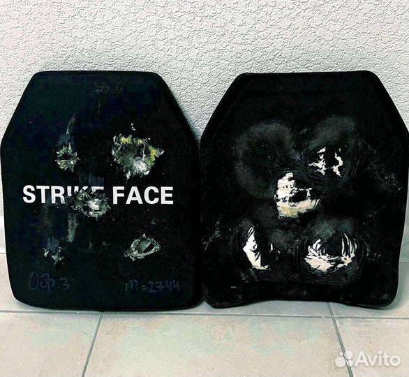 Бронеплиты керамика 2 шт / В наличии / Испытано