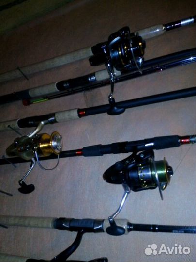 Катушки на спининг и телескопичку