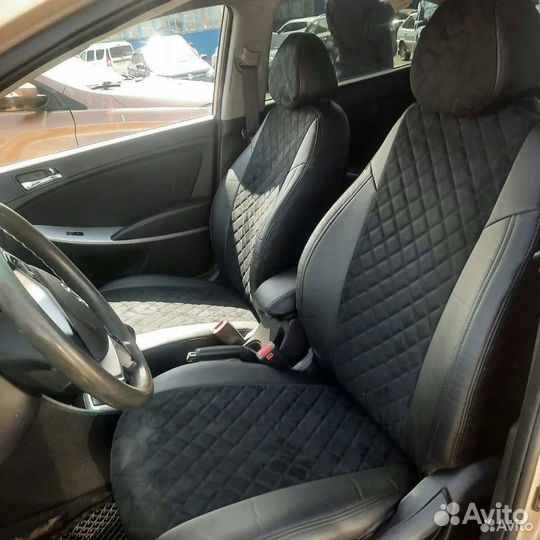 Чехлы на авто из алькантары