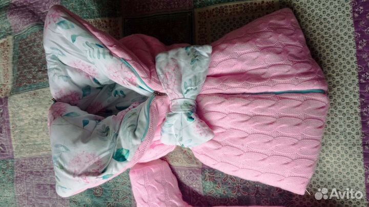 Комплект на выписку для девочки