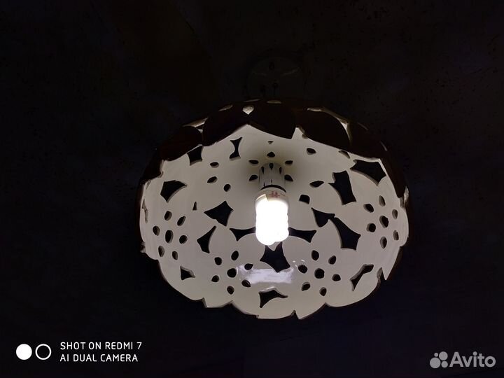 Потолочная люстра керамика новая
