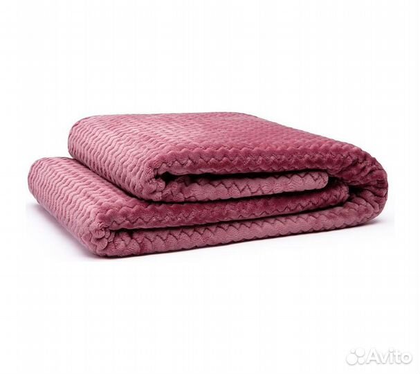 Плед GoodNight Велсофт 180х200, розовый