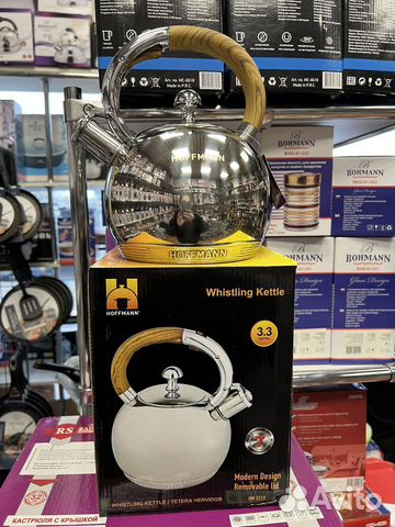 Чайник со свистком hoffmann HM 5517, 3,3 л