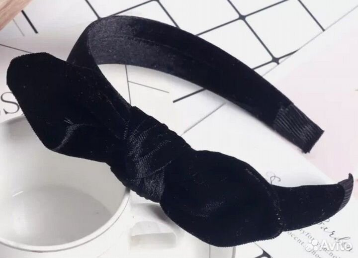 Бархатный ободок