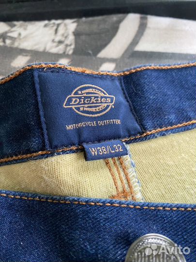 Мотоджинсы мужские Dickies W38/L32