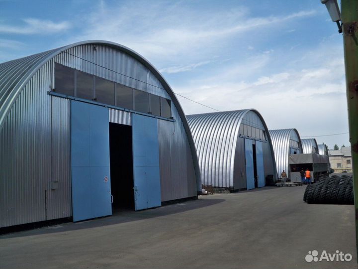 Монтаж металлоконструкций Ангары