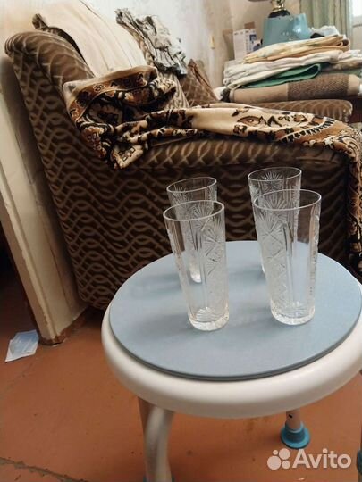 Хрустальные стаканы СССР