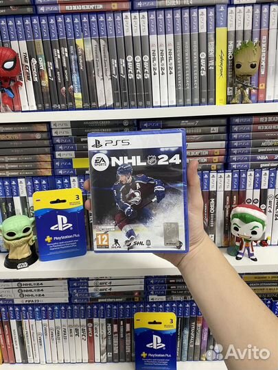 NHL 24 PS4 PS5 (Новый диск)