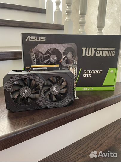 Видеокарта Asus 1660ti Tuf Gaming
