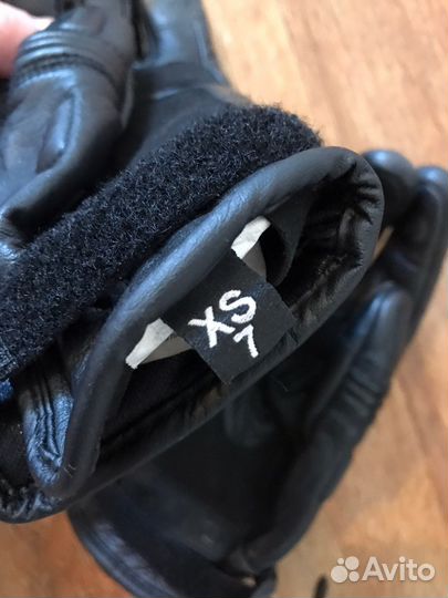 Мотоперчатки кожанные