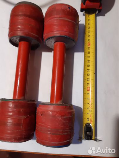 Гантели, спортивный блин