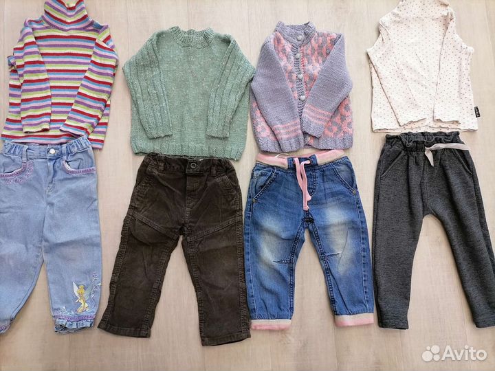 Вещи пакетом для девочки 2-3 года