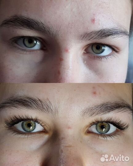 Наращивания ресниц, ламинирование ресниц