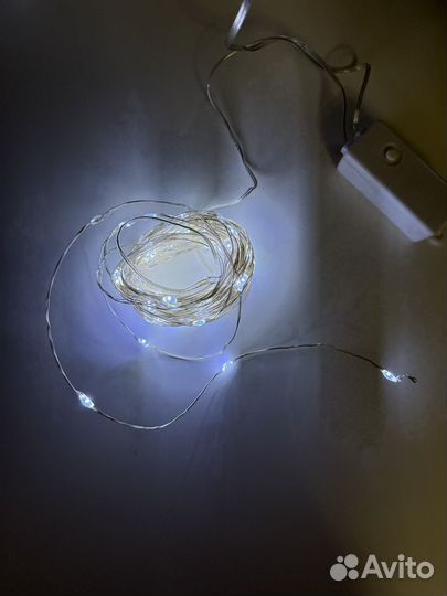 Гирлянда нить роса