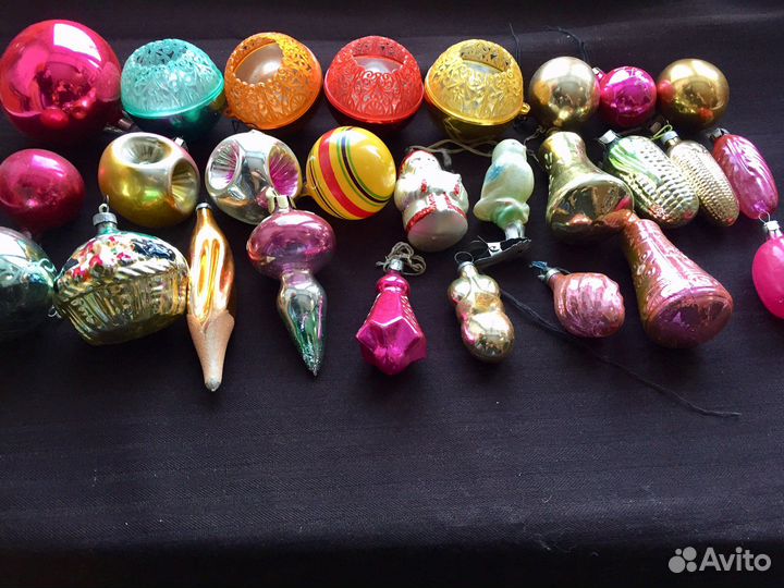 Елочные игрушки СССР