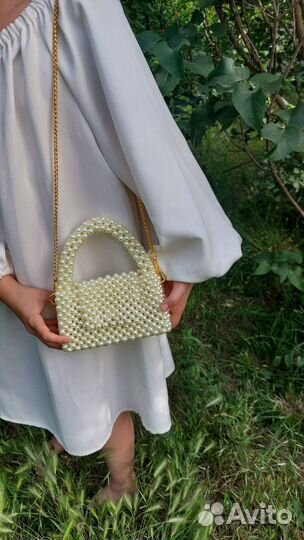 Сумка из бусин ручной работы