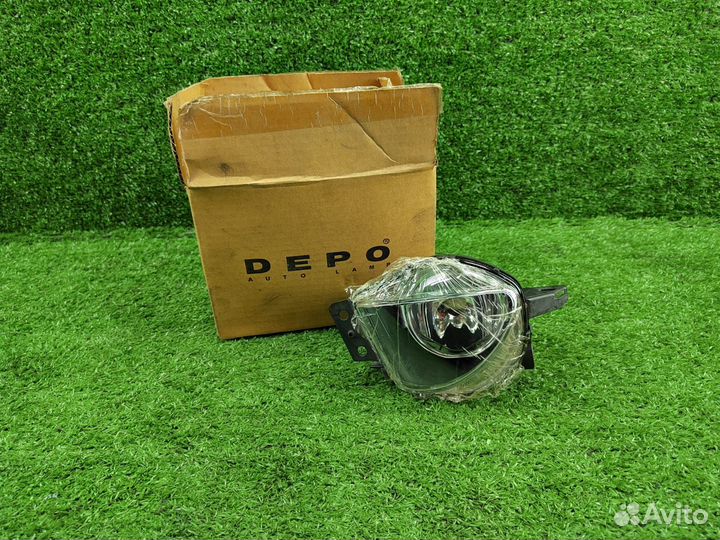 Фара противотуманная правая BMW 3 E90 E91 Depo