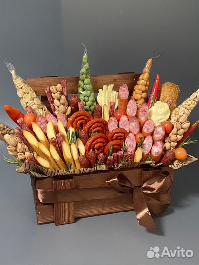 Мужские съедобные букеты