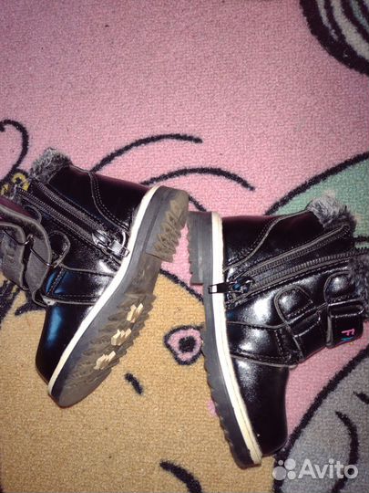 Ботинки зимние,теплые