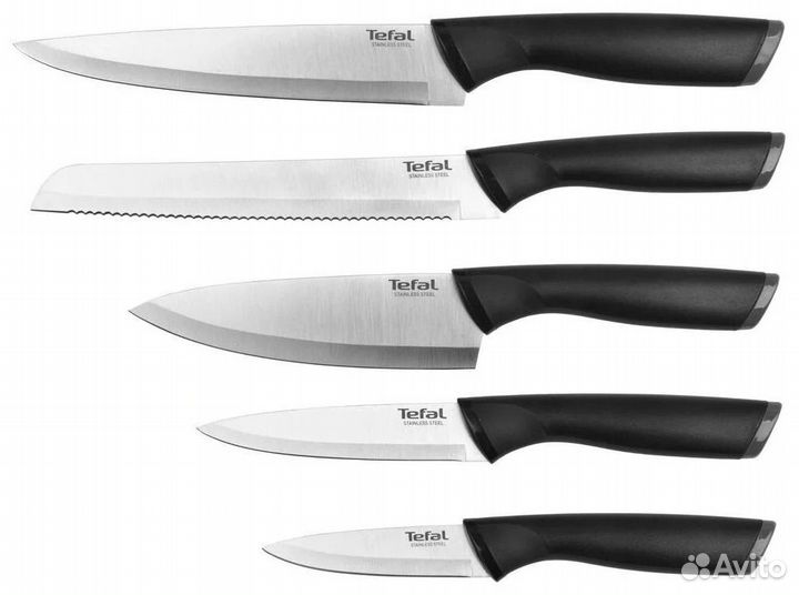 Набор Tefal Comfort K221SA14, 5 ножей с подставкой