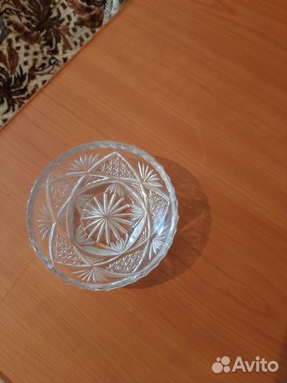 Набор хрустальных салатниц из 7 блюд