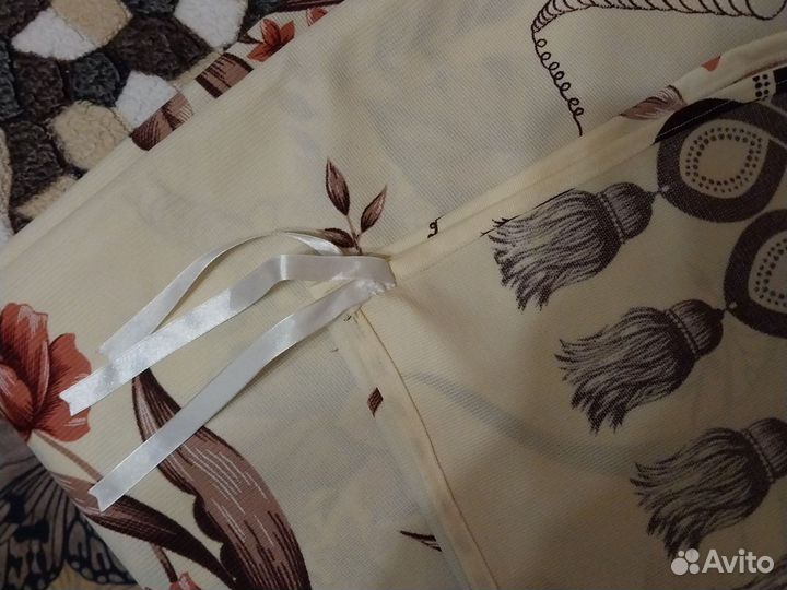 Шелк Армани ткань. Для шитья. С завязками