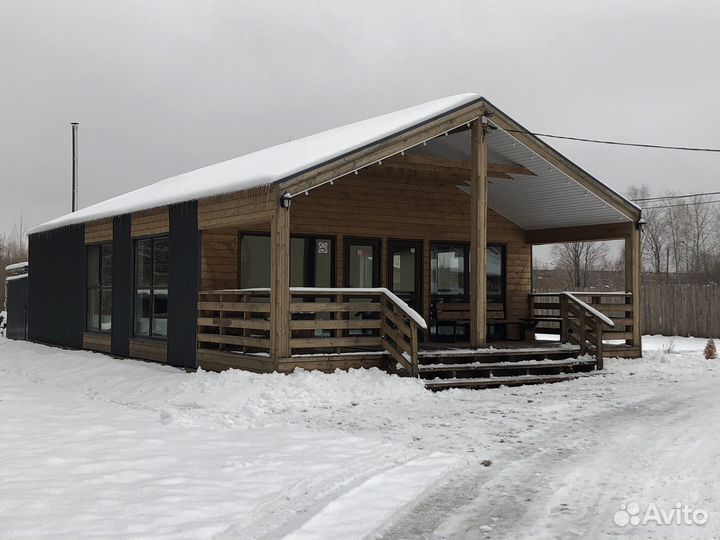 Аренда большого теплого домика (кафе)