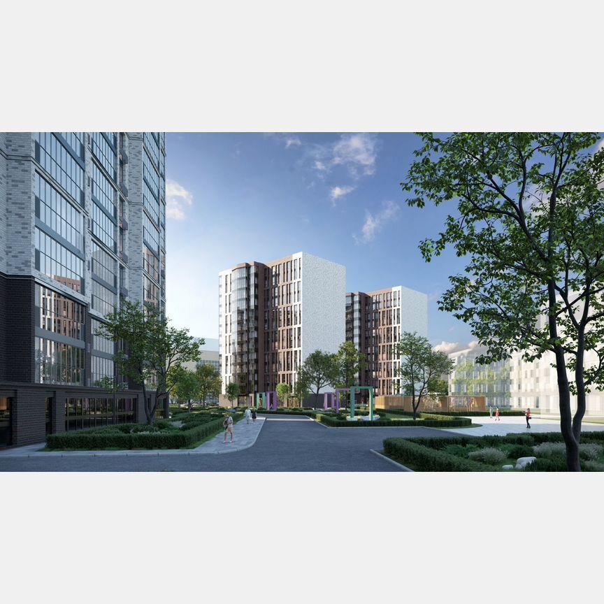 1-к. квартира, 45,3 м², 3/13 эт.