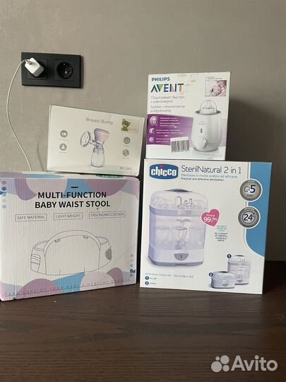 Подогреватель для бутылочек, стерилизатор Chicco