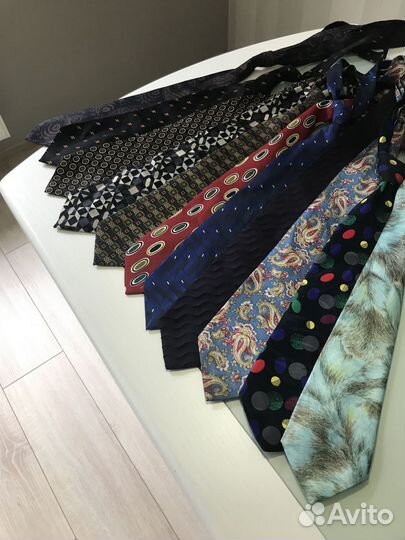 Галстуки мужские бу Италия Франция Англия