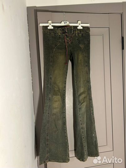 Джинсы клеш y2k