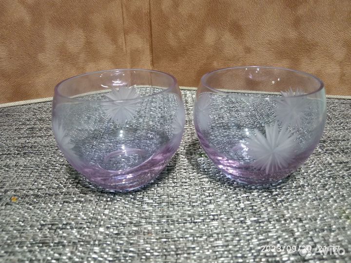 Бокалы рюмки СССР, 60-70 гг