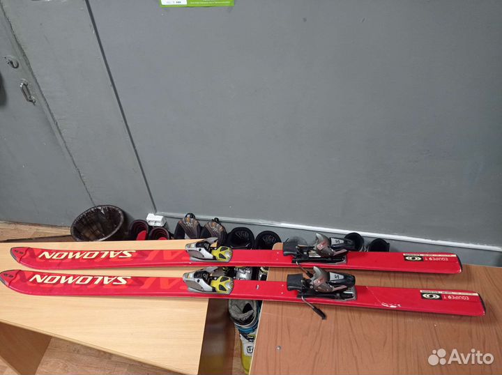 Горные лыжи salomon 160 см