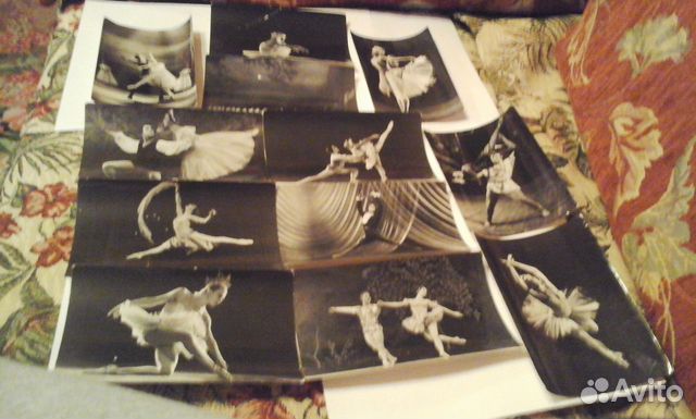 Набор открыток -артисты балета -СССР