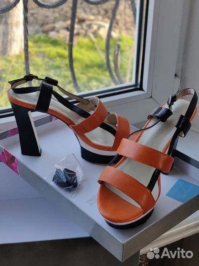 Босоножки женские 37 размер натуральная кожа