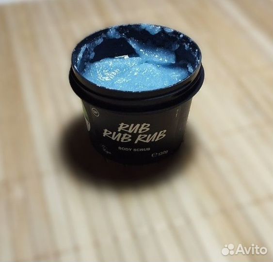 Lush скраб для тела Rub Rub Rub