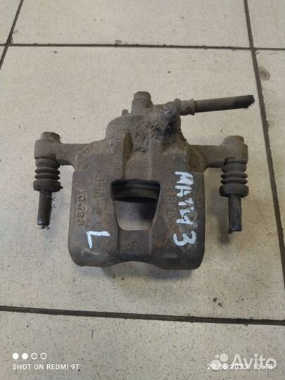 Суппорт тормозной передний левый Daewoo Matiz