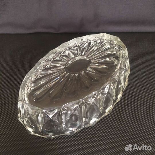 Салатник хрустальный СССР