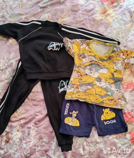 Пакет одежды на мальчика 2-3 года