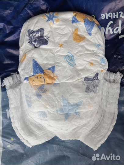 Трусики ночные 6-10 кг Бэби го 18 шт