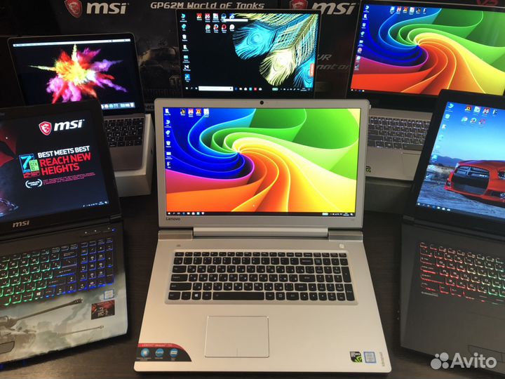 Ideapad 700-17isk 80rv008drk 17.3 IPS в коробке